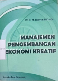 Manajemen Pengembangan Ekonomi Kreatif